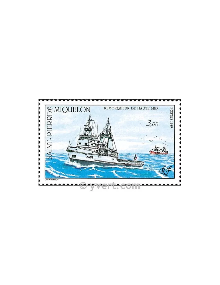 n° 510 - Timbre Saint-Pierre et Miquelon Poste