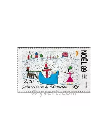 n° 512 - Timbre Saint-Pierre et Miquelon Poste