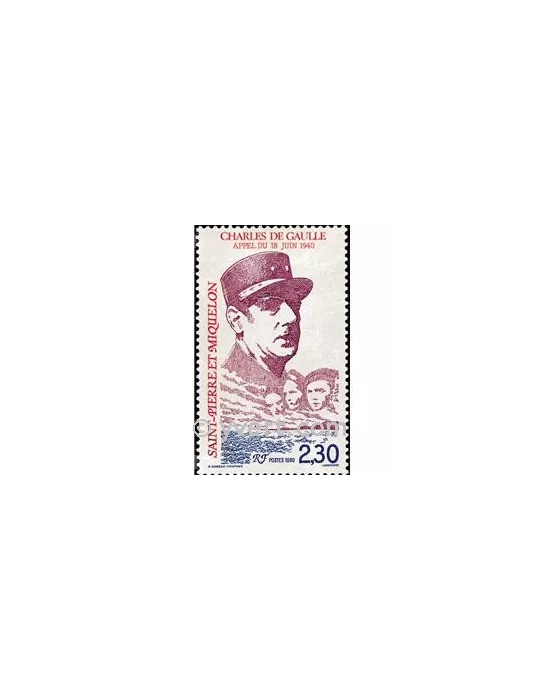 n° 521 - Timbre Saint-Pierre et Miquelon Poste