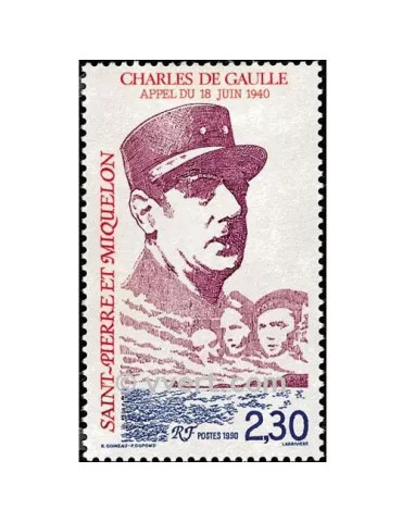 n° 521 - Timbre Saint-Pierre et Miquelon Poste 2
