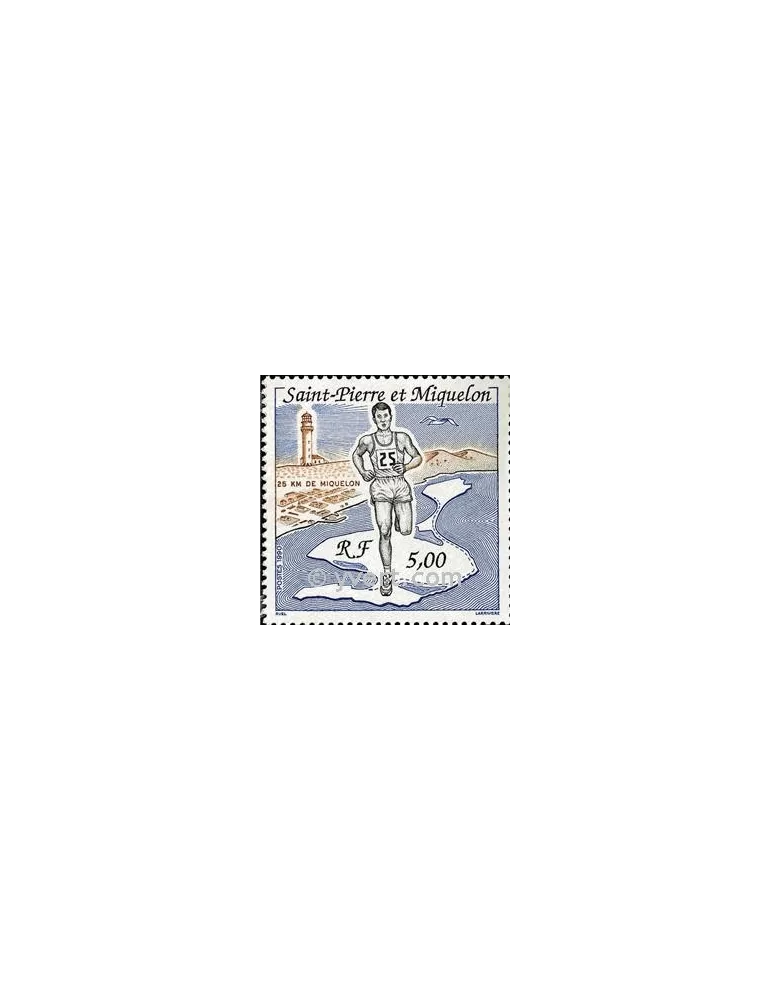 n° 522 - Timbre Saint-Pierre et Miquelon Poste