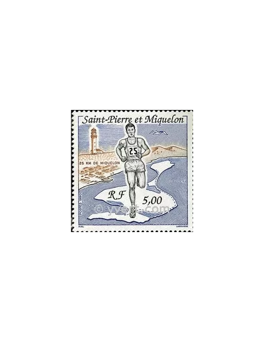 n° 522 - Timbre Saint-Pierre et Miquelon Poste