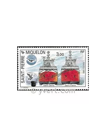 n° 528 - Timbre Saint-Pierre et Miquelon Poste