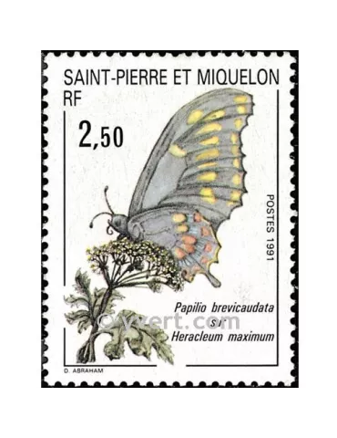 n° 534 - Timbre Saint-Pierre et Miquelon Poste 2