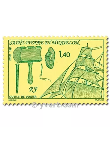 n° 535/536 - Timbre Saint-Pierre et Miquelon Poste 2