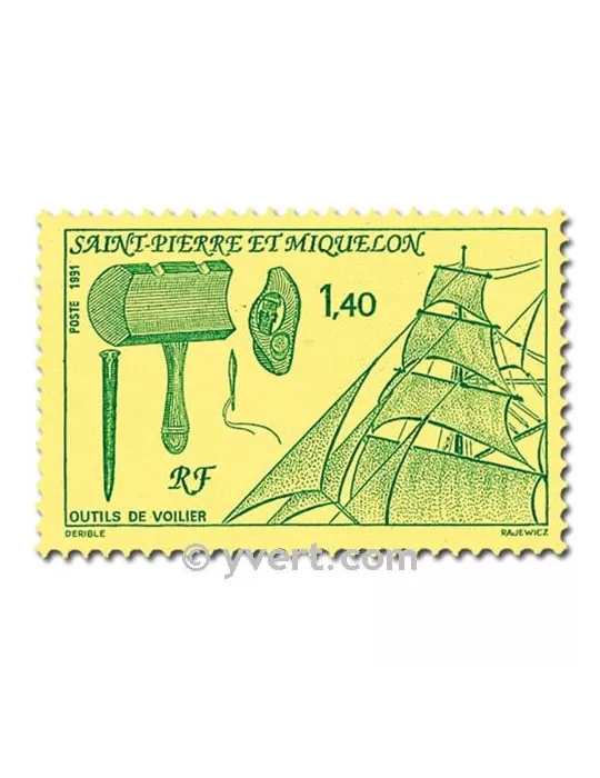 n° 535/536 - Timbre Saint-Pierre et Miquelon Poste