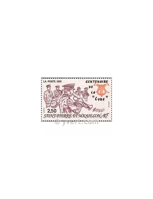 n° 545 - Timbre Saint-Pierre et Miquelon Poste