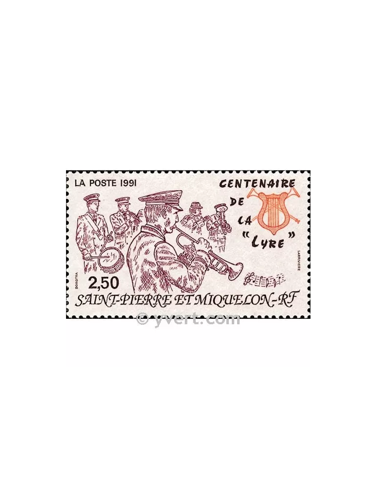 n° 545 - Timbre Saint-Pierre et Miquelon Poste