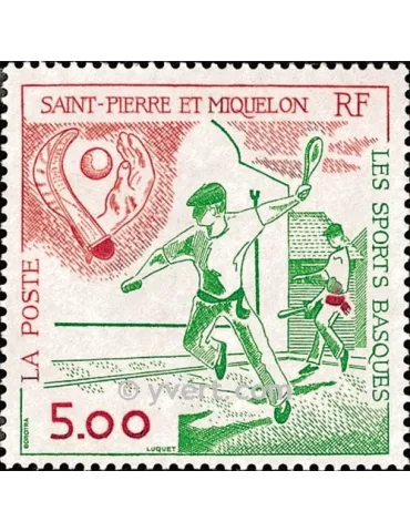 n° 547 - Timbre Saint-Pierre et Miquelon Poste 2