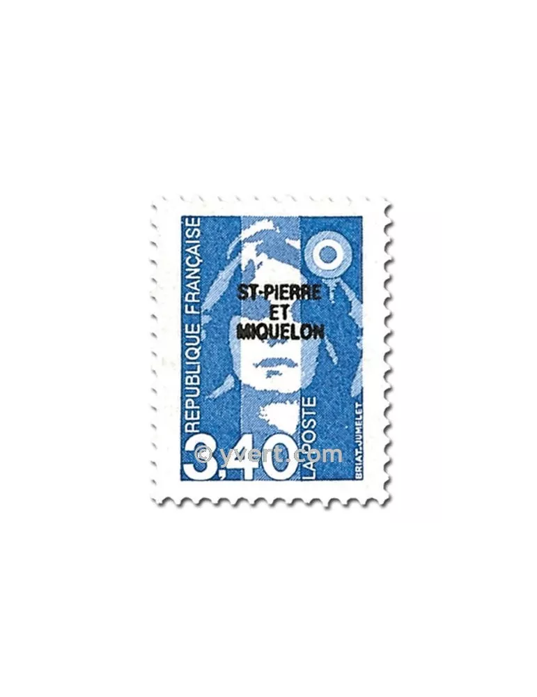 n° 555/556 - Timbre Saint-Pierre et Miquelon Poste