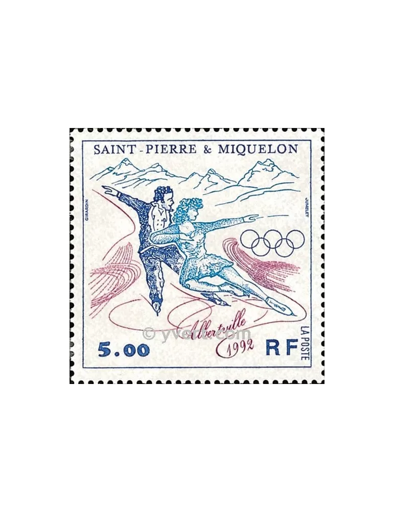 n° 559 - Timbre Saint-Pierre et Miquelon Poste