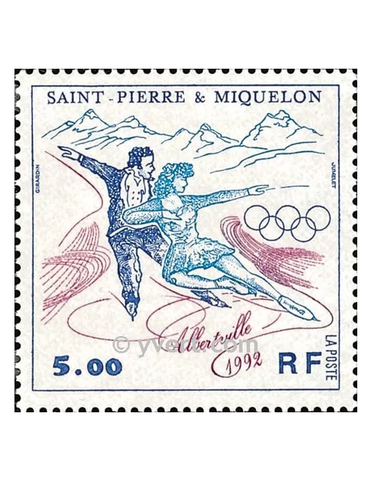 n° 559 - Timbre Saint-Pierre et Miquelon Poste