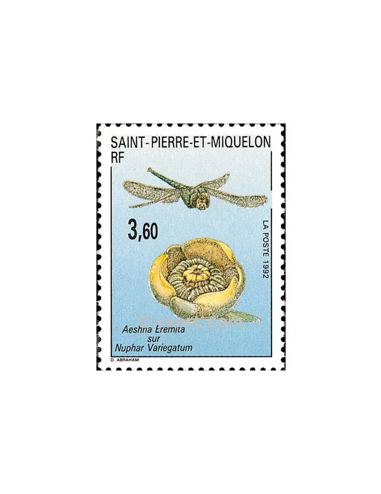 n° 560 - Timbre Saint-Pierre et Miquelon Poste