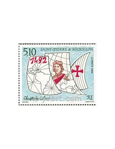 n° 569 - Timbre Saint-Pierre et Miquelon Poste