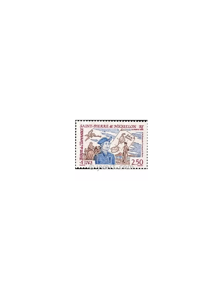 n° 570 - Timbre Saint-Pierre et Miquelon Poste