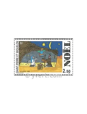 n° 571 - Timbre Saint-Pierre et Miquelon Poste