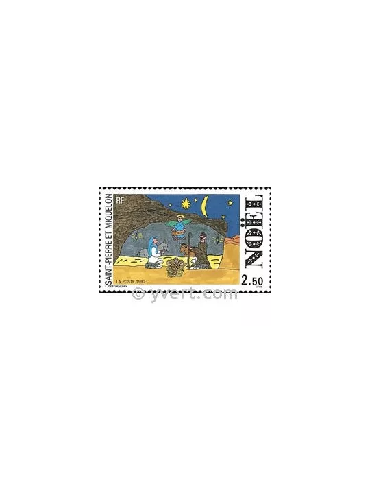 n° 571 - Timbre Saint-Pierre et Miquelon Poste