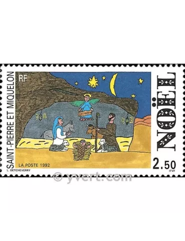 n° 571 - Timbre Saint-Pierre et Miquelon Poste 2
