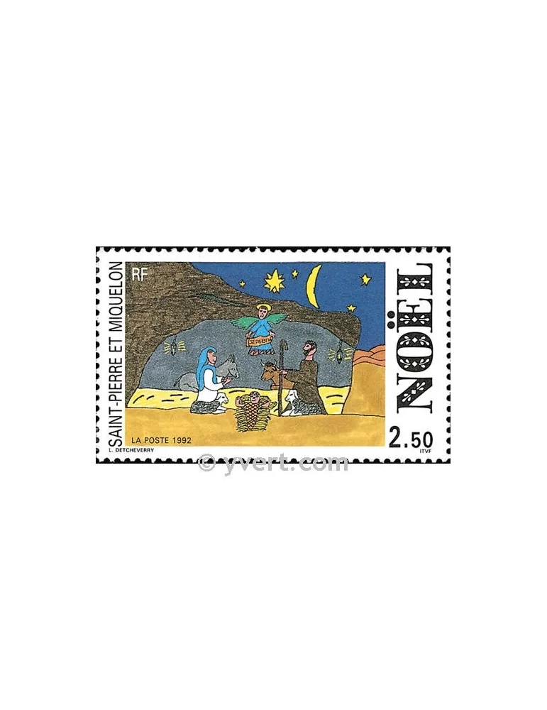 n° 571 - Timbre Saint-Pierre et Miquelon Poste