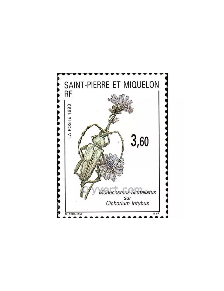 n° 575 - Timbre Saint-Pierre et Miquelon Poste