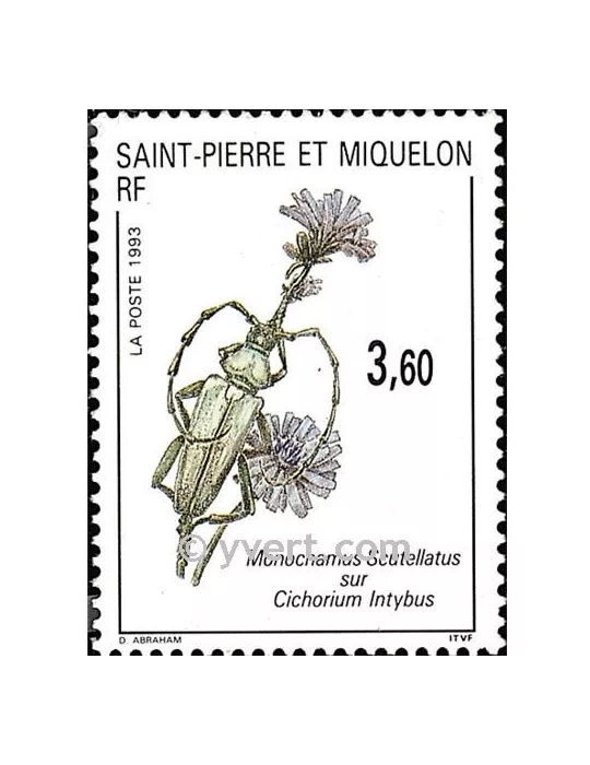 n° 575 - Timbre Saint-Pierre et Miquelon Poste