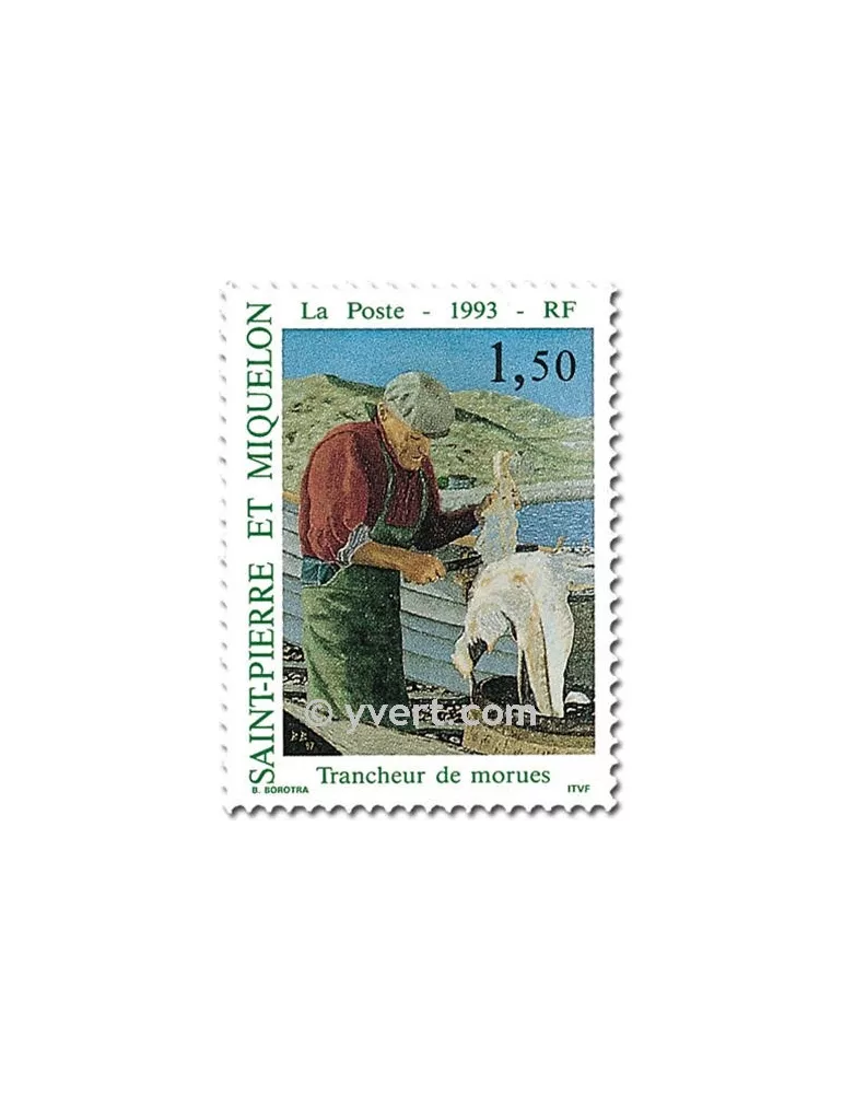 n° 576/577 - Timbre Saint-Pierre et Miquelon Poste