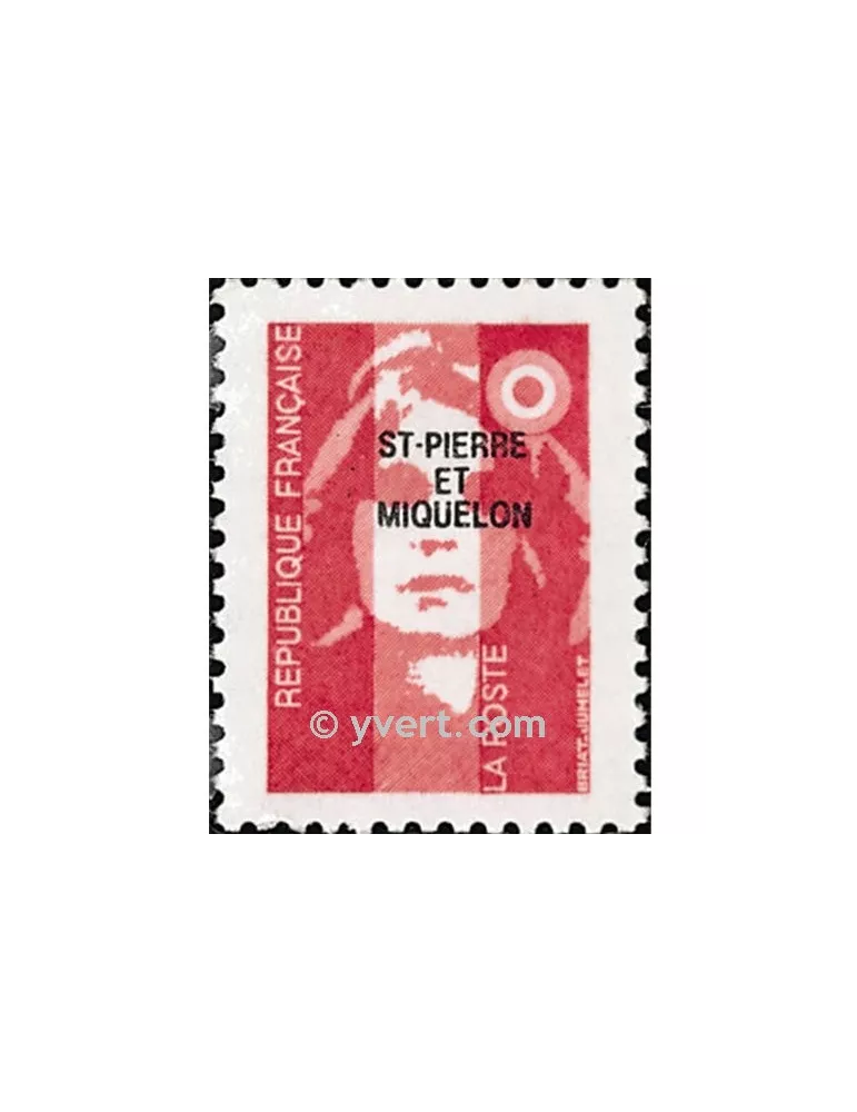 n° 578 - Timbre Saint-Pierre et Miquelon Poste