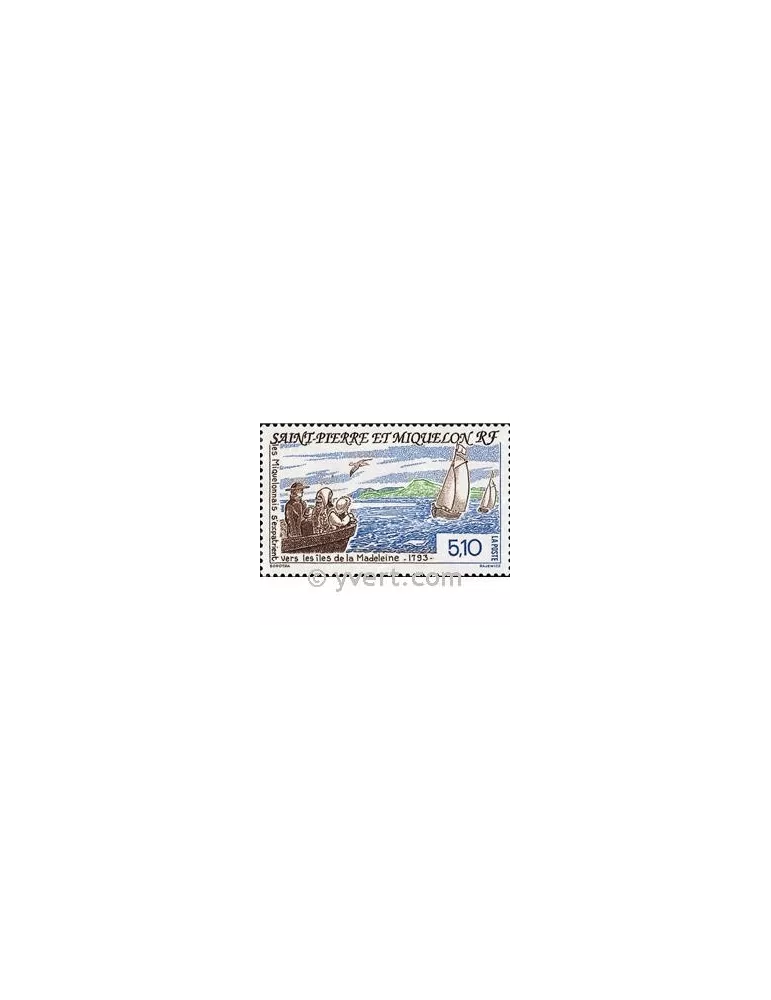 n° 579 - Timbre Saint-Pierre et Miquelon Poste
