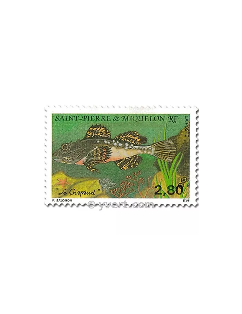 n° 580/583 - Timbre Saint-Pierre et Miquelon Poste