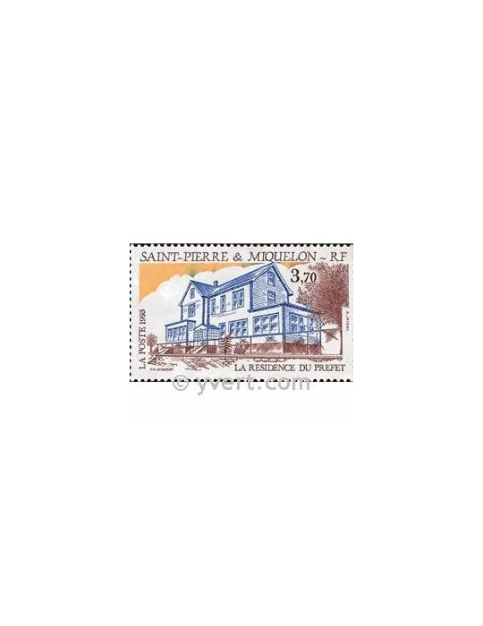 n° 584 - Timbre Saint-Pierre et Miquelon Poste