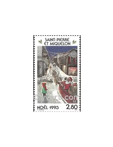 n° 591 - Timbre Saint-Pierre et Miquelon Poste