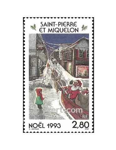 n° 591 - Timbre Saint-Pierre et Miquelon Poste 2