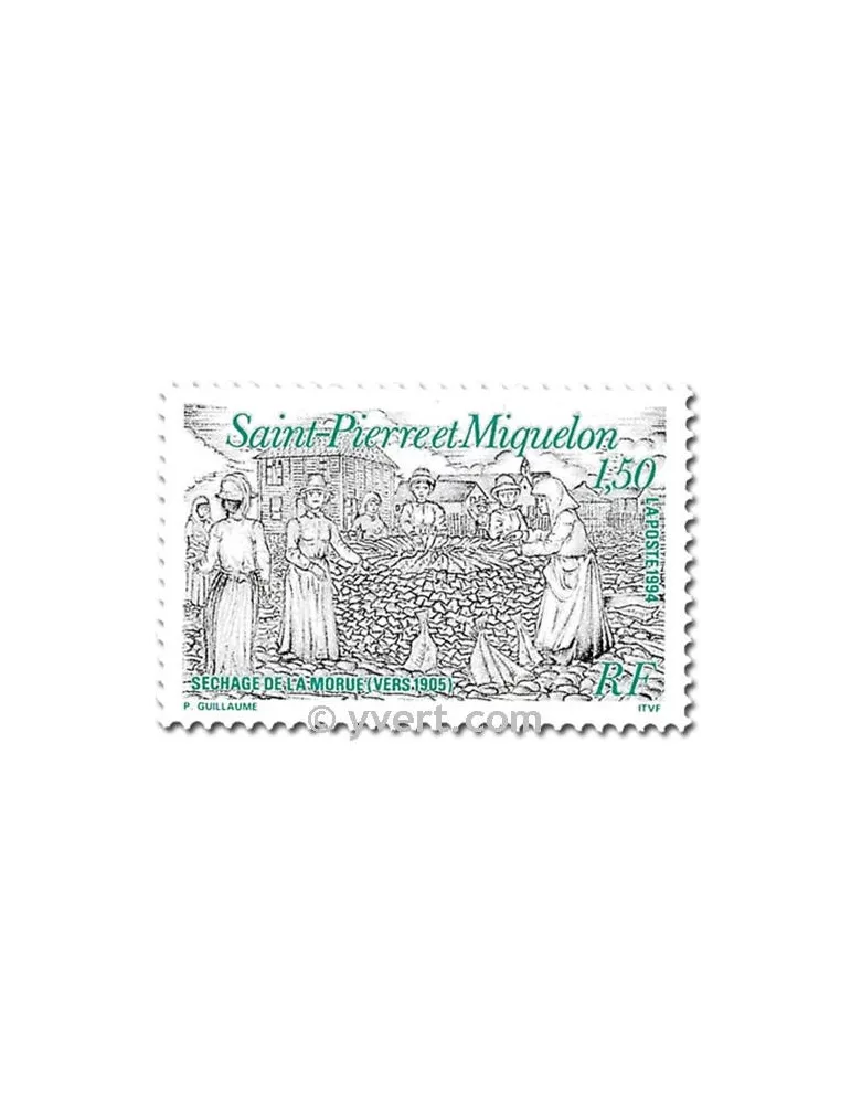 n° 595/596 - Timbre Saint-Pierre et Miquelon Poste