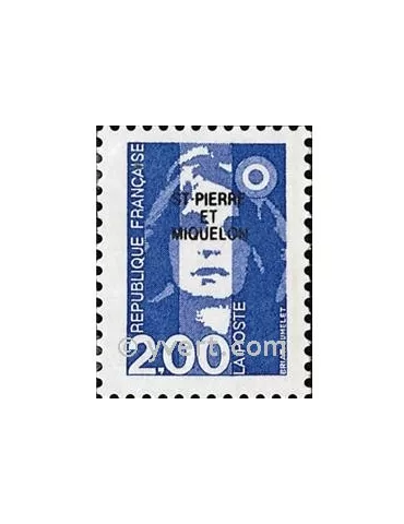n° 605 - Timbre Saint-Pierre et Miquelon Poste