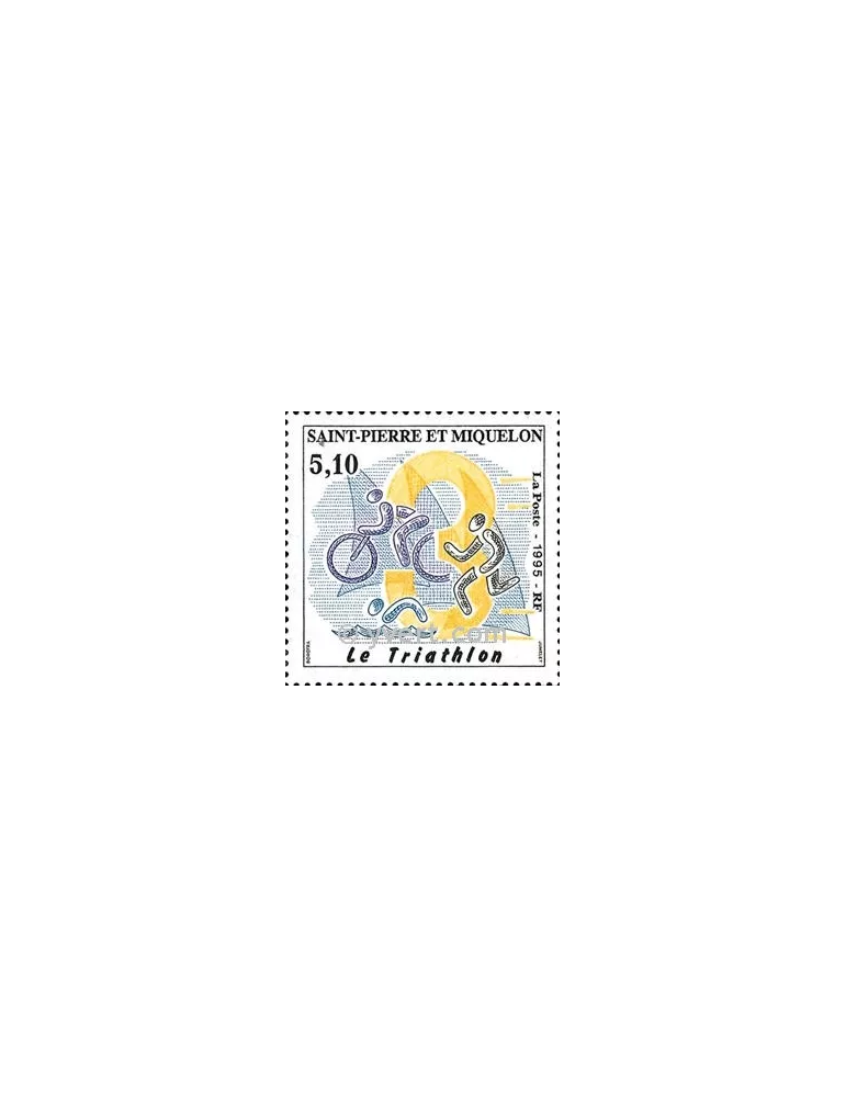 n° 610 - Timbre Saint-Pierre et Miquelon Poste