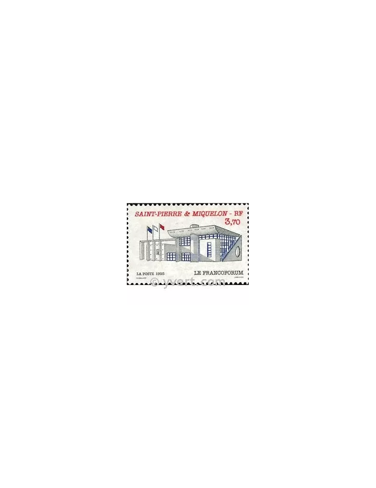 n° 621 - Timbre Saint-Pierre et Miquelon Poste
