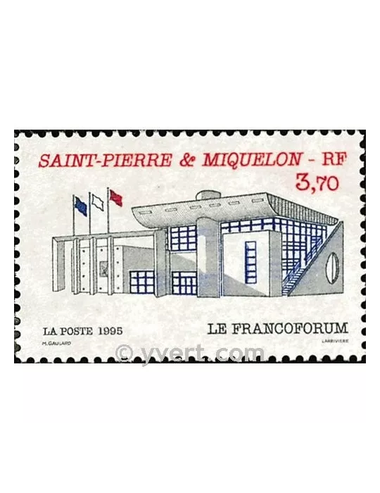 n° 621 - Timbre Saint-Pierre et Miquelon Poste