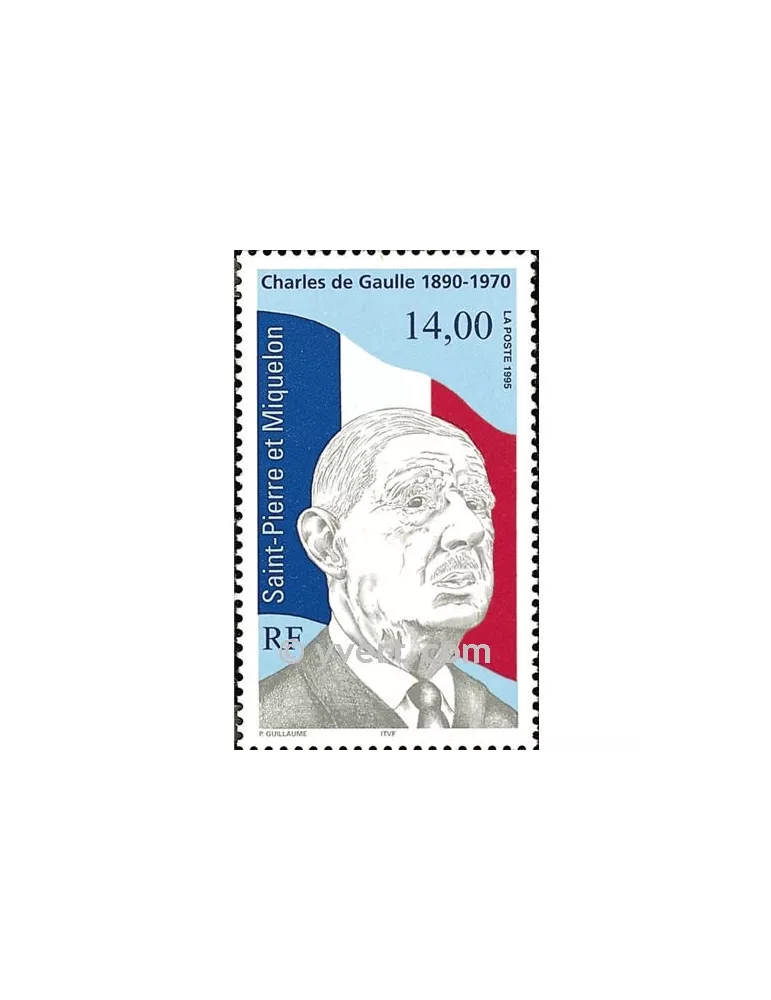 n° 622 - Timbre Saint-Pierre et Miquelon Poste