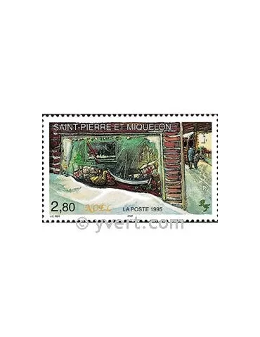 n° 623 - Timbre Saint-Pierre et Miquelon Poste