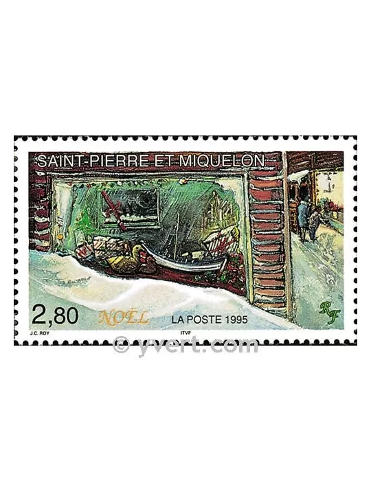 n° 623 - Timbre Saint-Pierre et Miquelon Poste