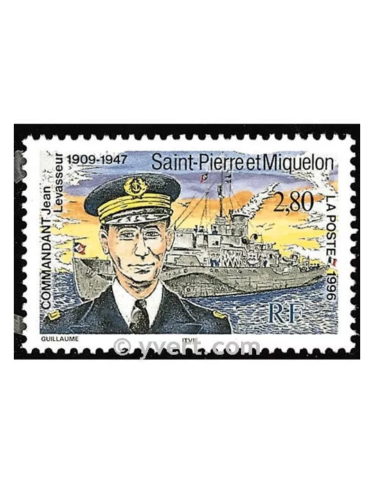 n° 624 - Timbre Saint-Pierre et Miquelon Poste