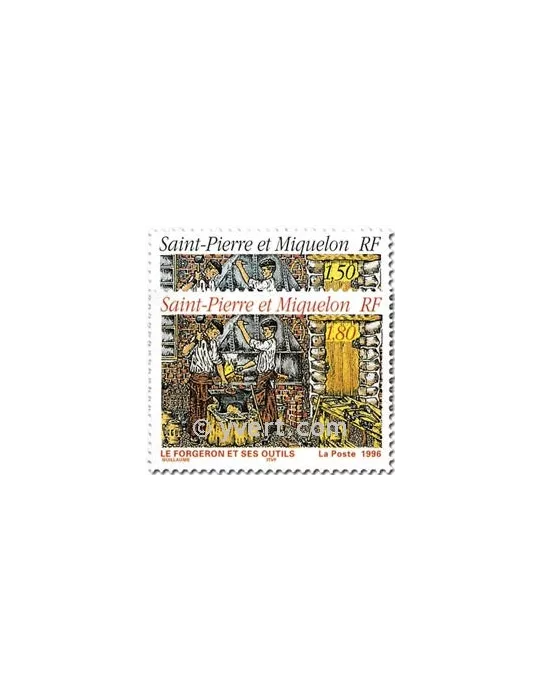 n° 628/629 - Timbre Saint-Pierre et Miquelon Poste