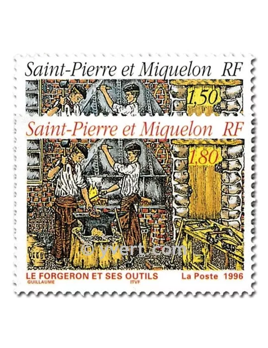 n° 628/629 - Timbre Saint-Pierre et Miquelon Poste