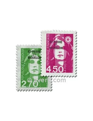 n° 630/631 - Timbre Saint-Pierre et Miquelon Poste