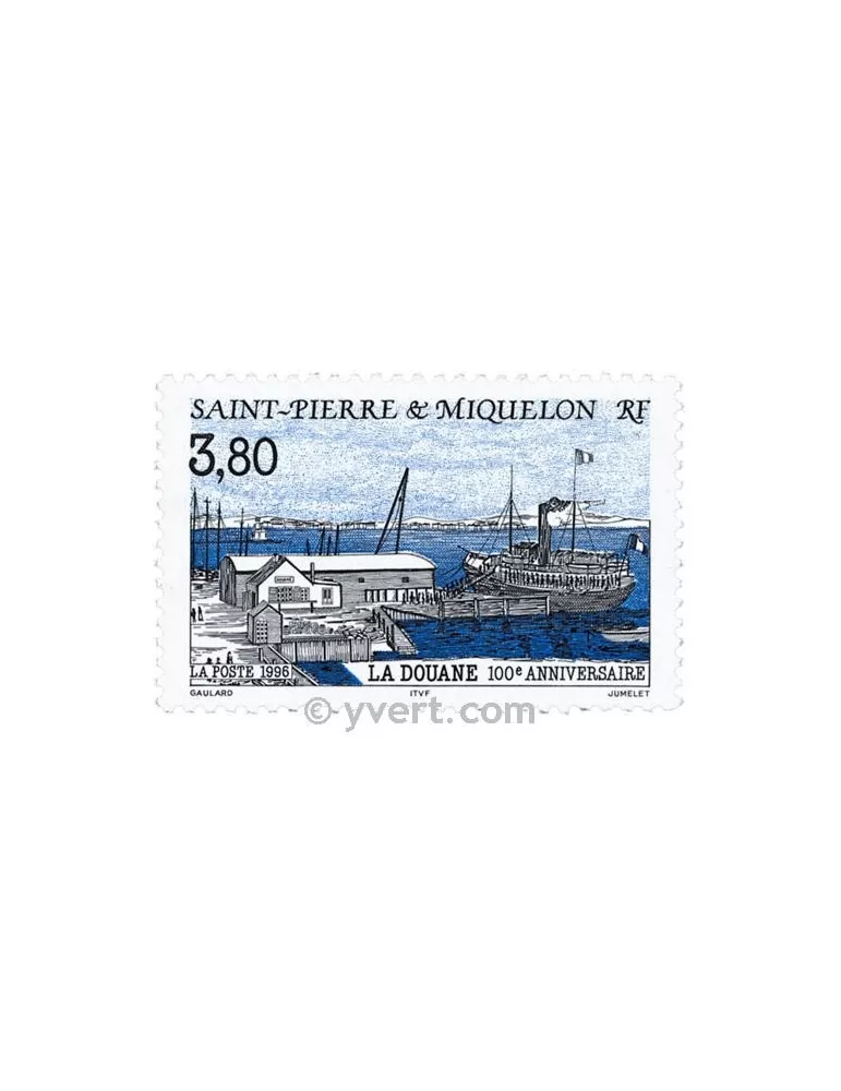 n° 636 - Timbre Saint-Pierre et Miquelon Poste