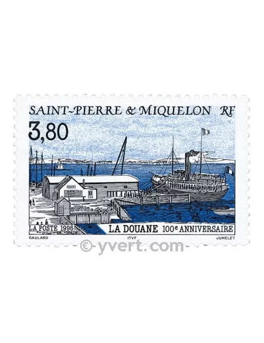 n° 636 - Timbre Saint-Pierre et Miquelon Poste