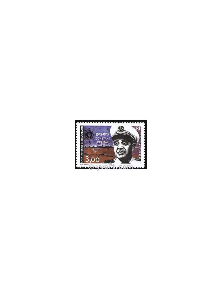 n° 641 - Timbre Saint-Pierre et Miquelon Poste