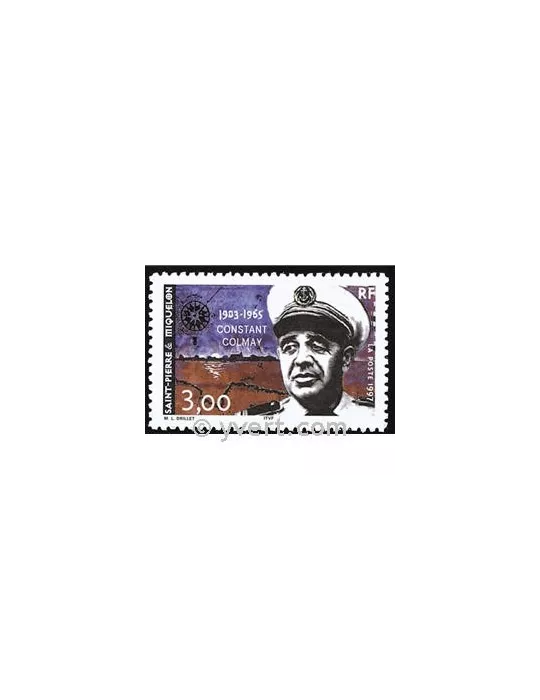 n° 641 - Timbre Saint-Pierre et Miquelon Poste