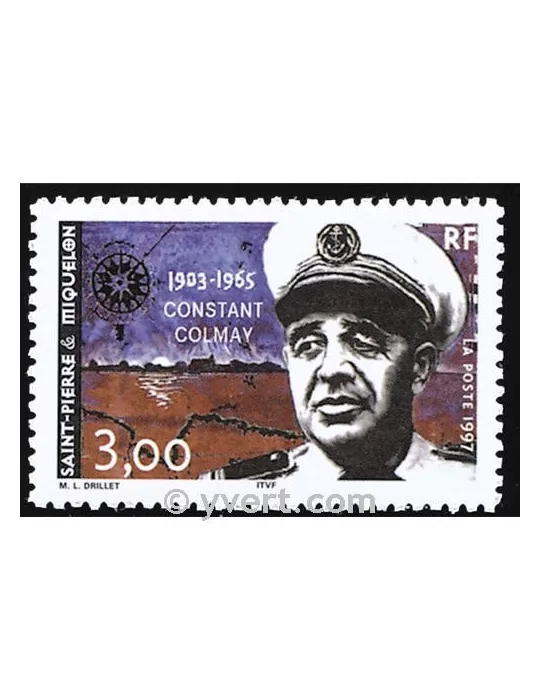 n° 641 - Timbre Saint-Pierre et Miquelon Poste