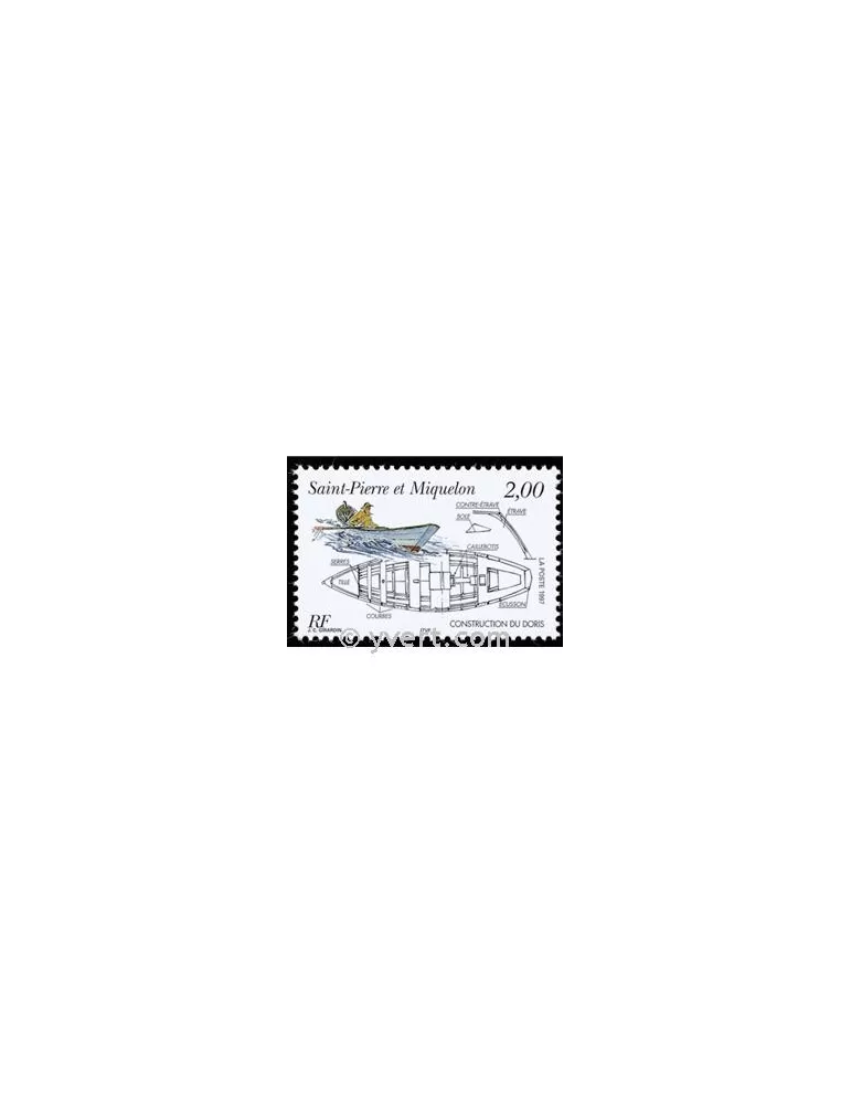 n° 645 - Timbre Saint-Pierre et Miquelon Poste